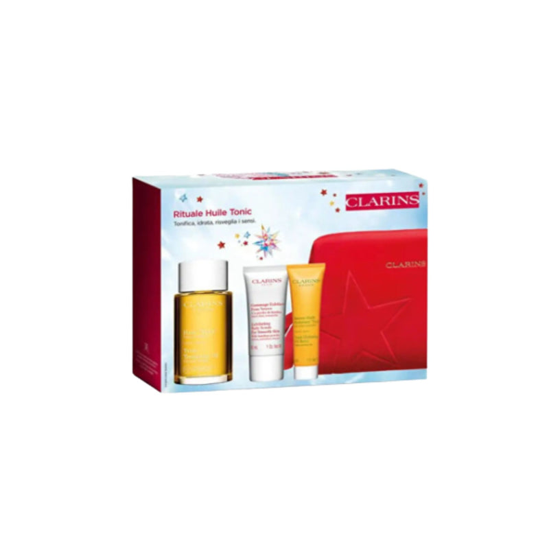 Clarins Huile Tonic Ritual Sæt