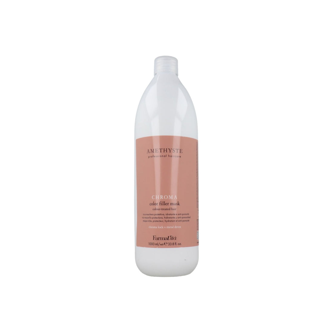 FarmaVita Amethyste Chroma maschera مُغذٍّ مجدِّد للشعر المصبوغ 1000 ml 