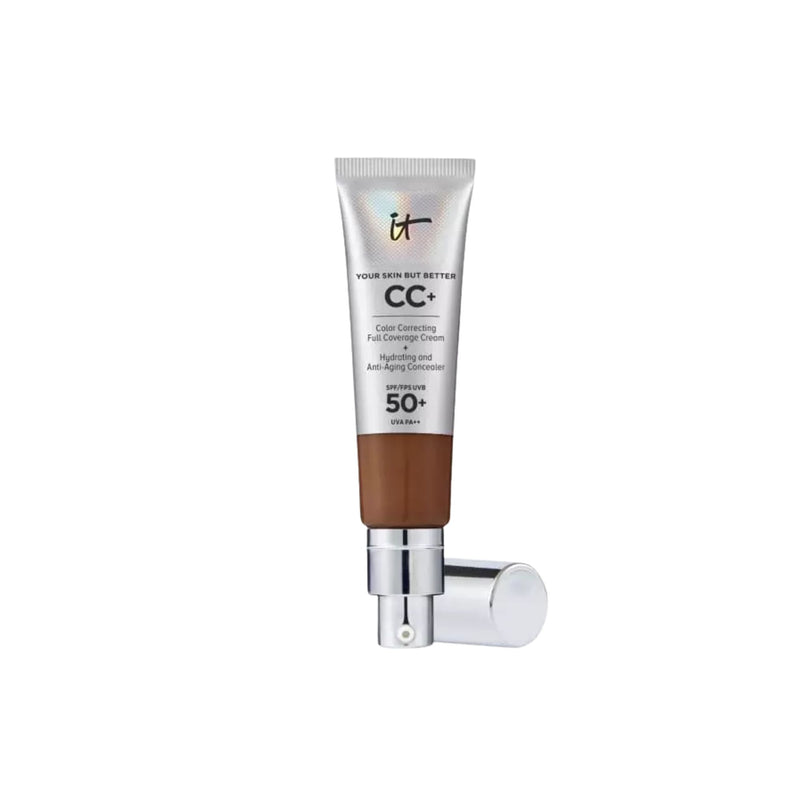 IT Cosmetics Your Skin But Better CC+ Full Coverage Foundation SPF 50+ til kvinder Neutral Deep 32ml