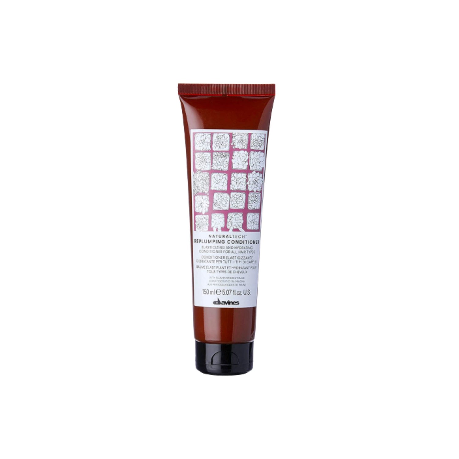 Davines Naturaltech Replumping Conditioner hydraterende conditioner voor doorkambaar haar 150 ml 