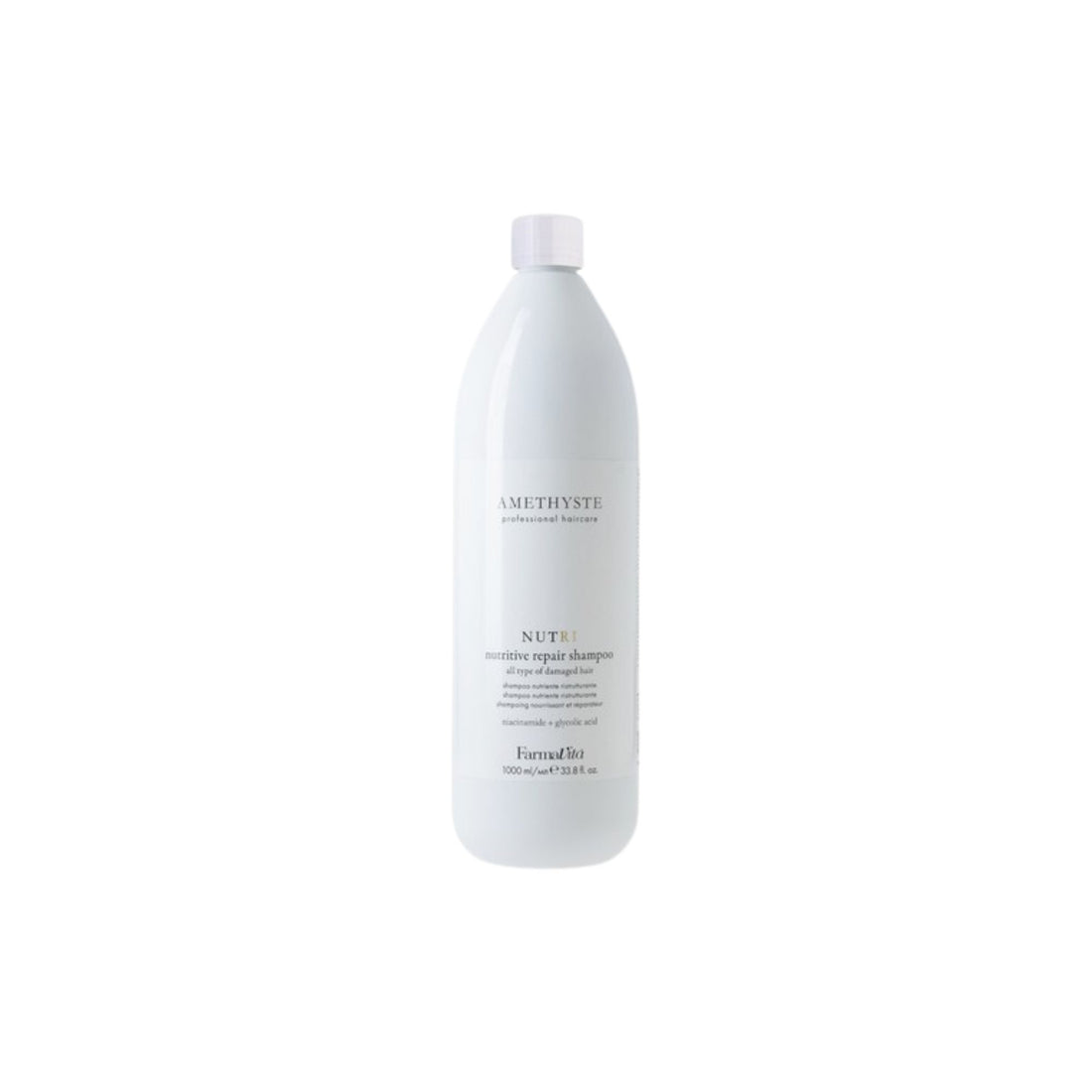 FarmaVita Amethyste Nutri укрепляющий шампунь для поврежденных волос 1000 ml 