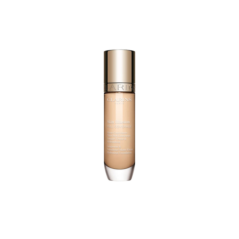 Clarins Skin Illusion Hydrating 고커버리지 파운데이션 컬러 100.4N 30 ml 