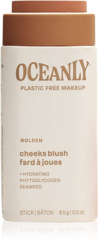 Attitude Oceanly Plastic Free Makeup solid bronzer color Golden 8.5 g 
