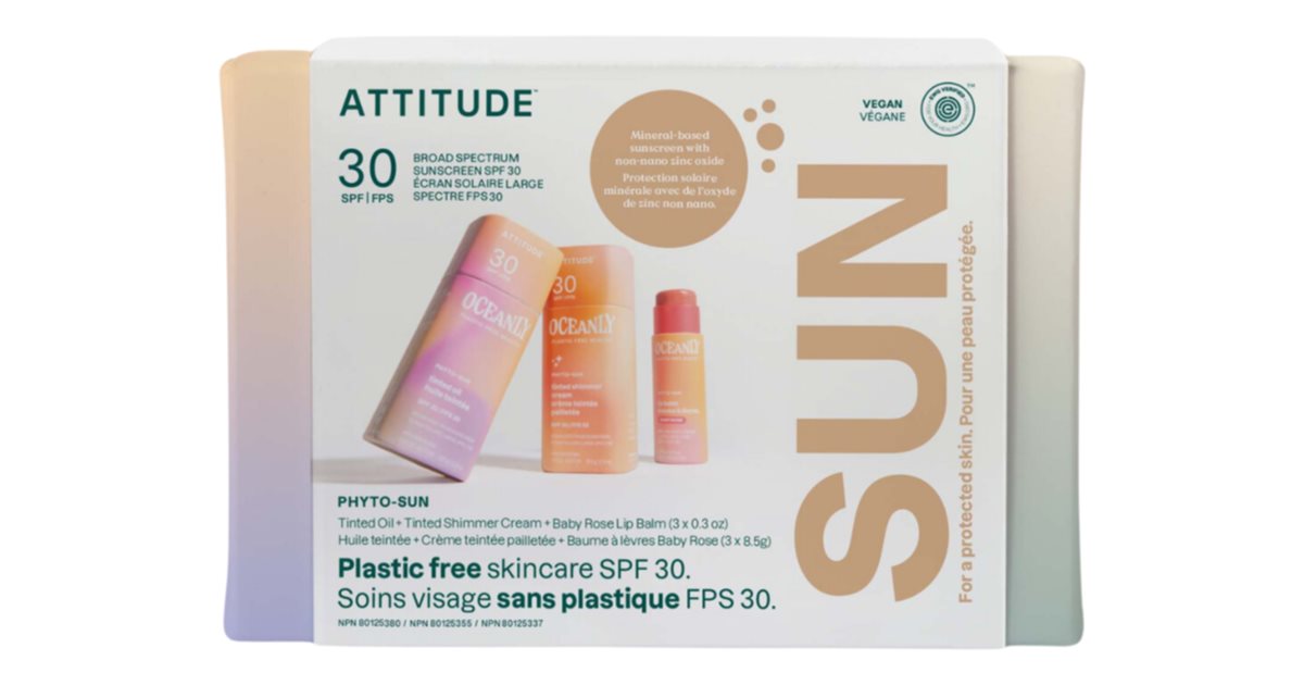 Attitude Oceanly Sun set SPF 30 for women 