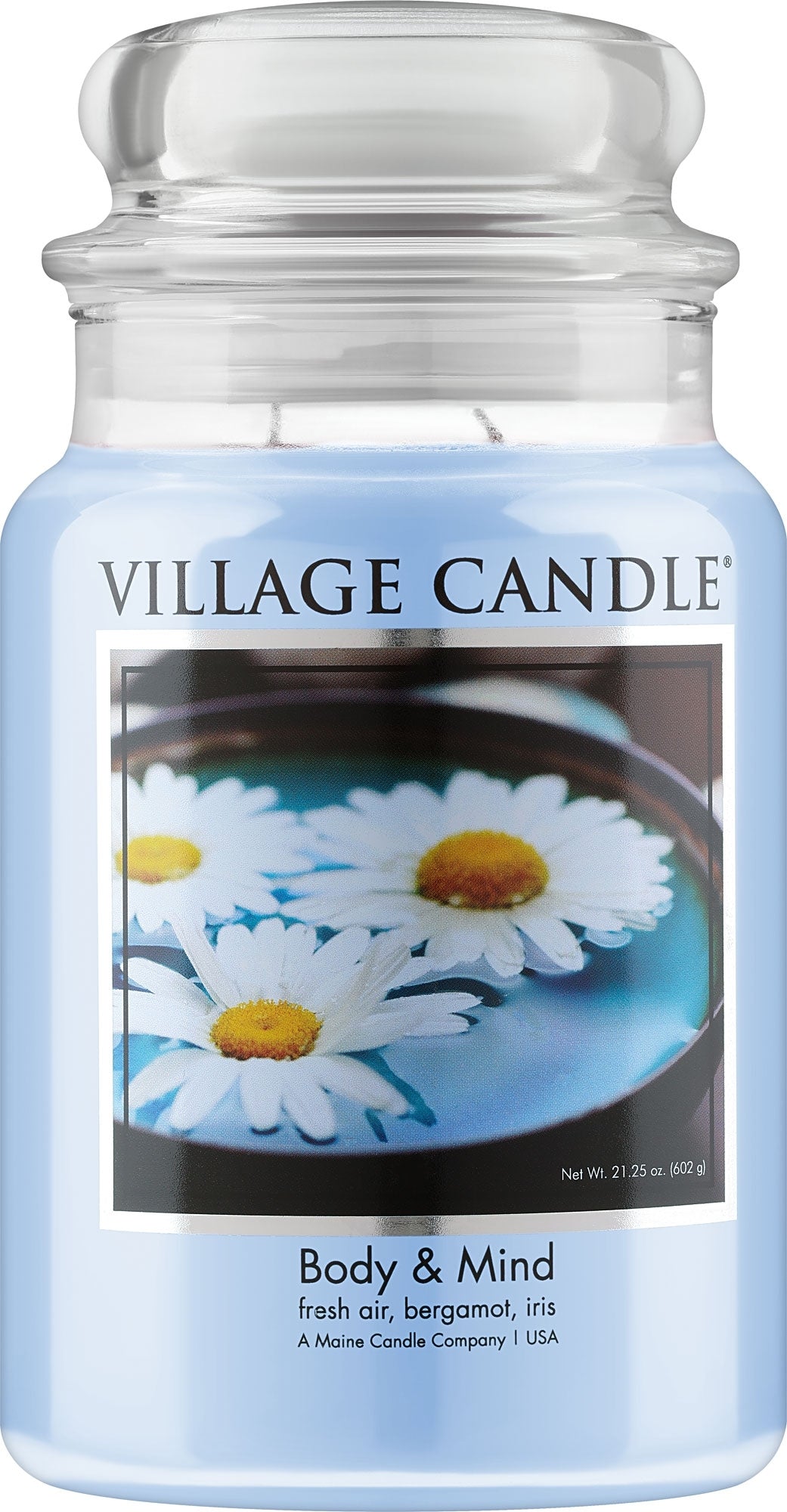 Candela profumata, in barattolo Village Candle Spa Body &amp; Mind 602 g