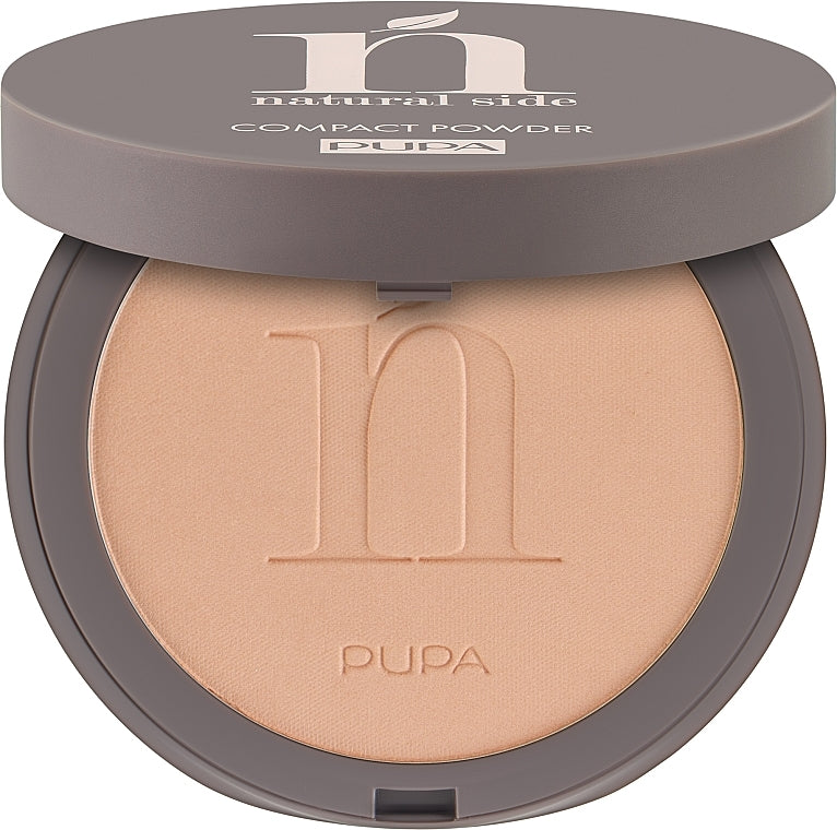 Pupa Natural Side Compact Powder — cipria compatta 001 Light Beige
