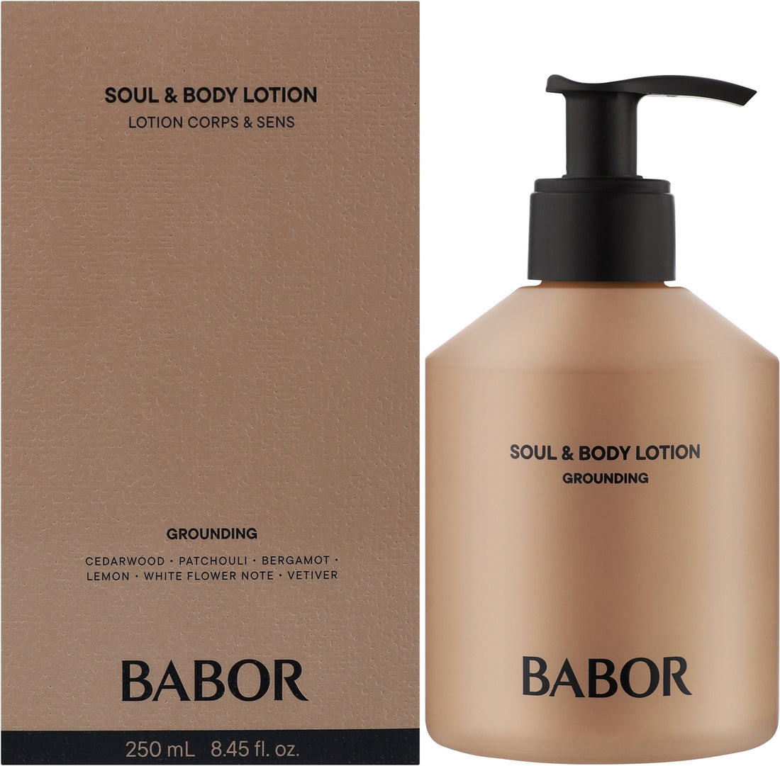 Lozione corpo Babor Soul &amp; Body Lotion Grounding 250 ml