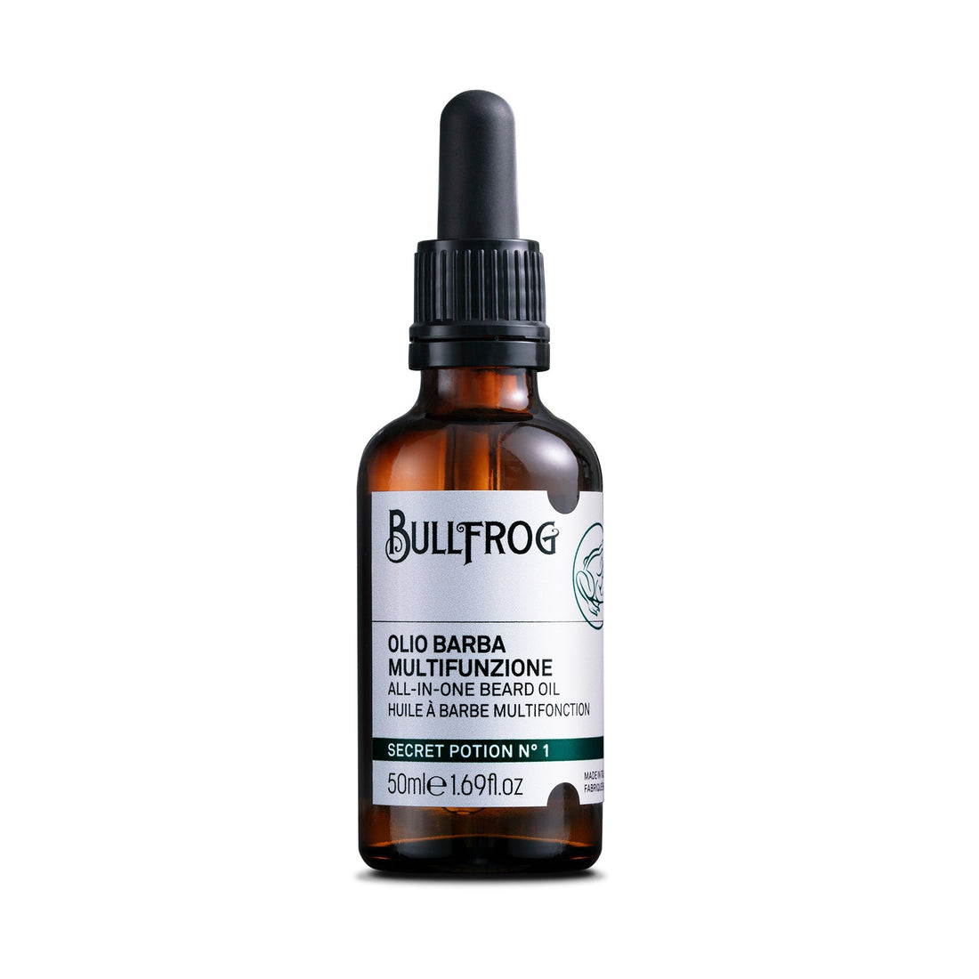 Olio per barba Bullfrog Secret Potion №1 All-In-One Beard Oil 50 ml