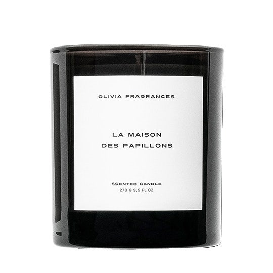 Olivia Fragrances Bougie La Maison des Papillons 270 g