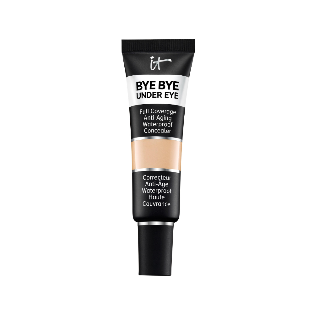 It Cosmetics Tot ziens onder een lichtbruine concealer