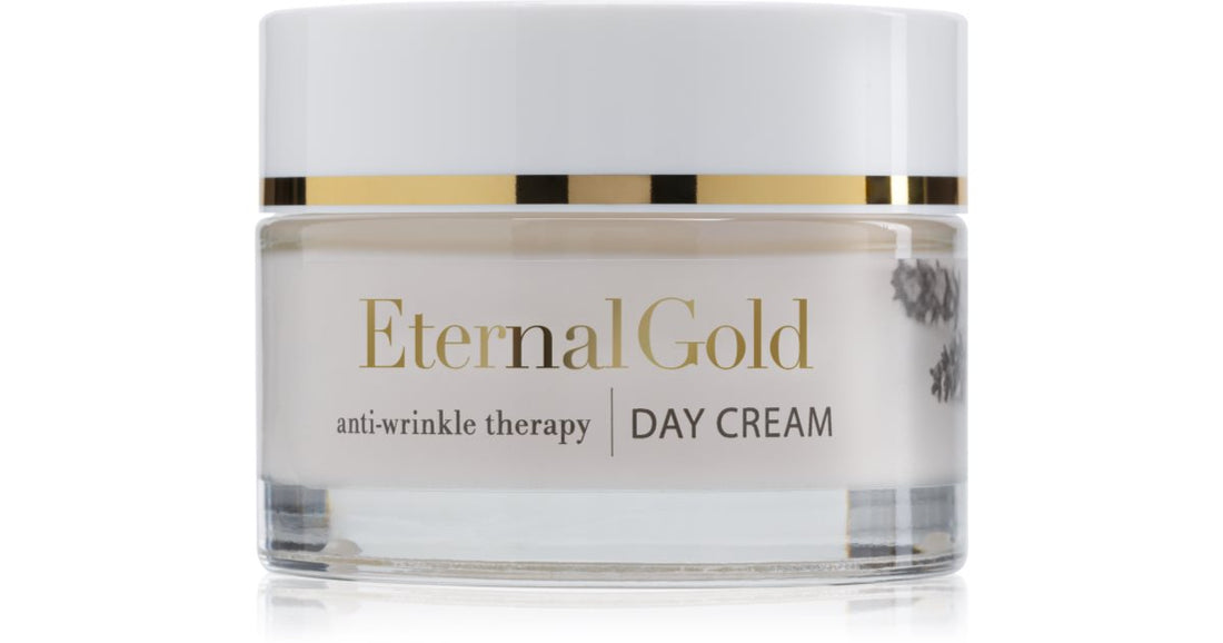 Organique Eternal Gold Therapy crema antirughe giorno per pelli secche e sensibili 50 ml