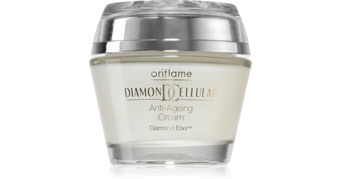 Oriflame Diamond Cellular beroligende krem mot de første tegn på aldring av huden 50 ml