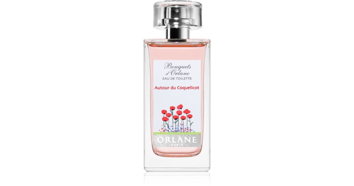 Orlane Μπουκέτα απόOrlane Autour du Coquelicot Eau de Toilette για γυναίκες 100 ml