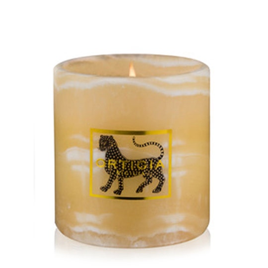 Ortigia Black Amber Alabaster Candle 250 g