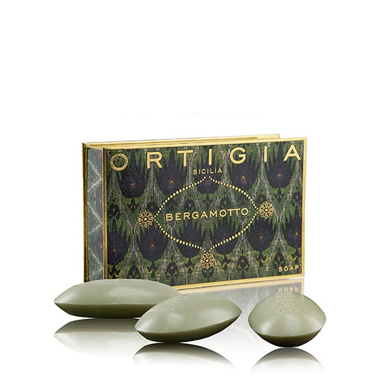 Ortigia Bergamot Olive Oil Soap Kit 3 x 100 g