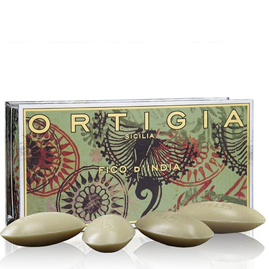 Ortigia Prickly Pear Olive Oil Soap Kit 4 x 40 g