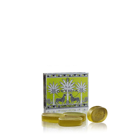 Ortigia Lime di Sicilia Glycerin-Seifenset 4 x 40 g