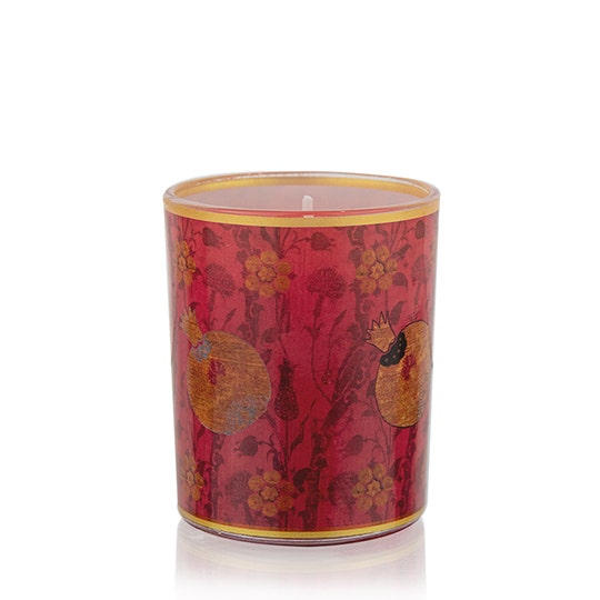 Ortigia Pomegranate Decorated Candle 150 g