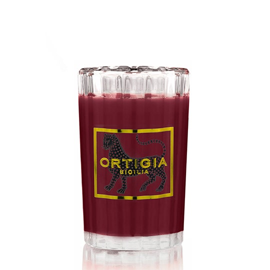 Ortigia Granátová svíčka kulatá 160g