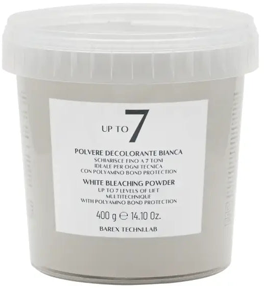 Polvere decolorante per capelli, bianca Barex Italiana Techni.Lab White Bleaching Powder 400 g