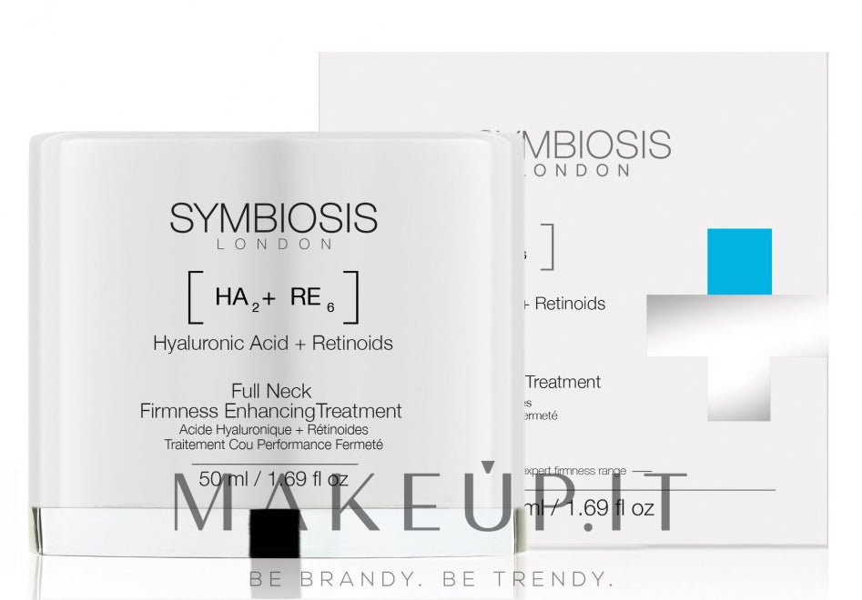 Symbiosis London Full Neck Firmness Enhancing Treatment — trattamento rassodante viso e collo 50 ml