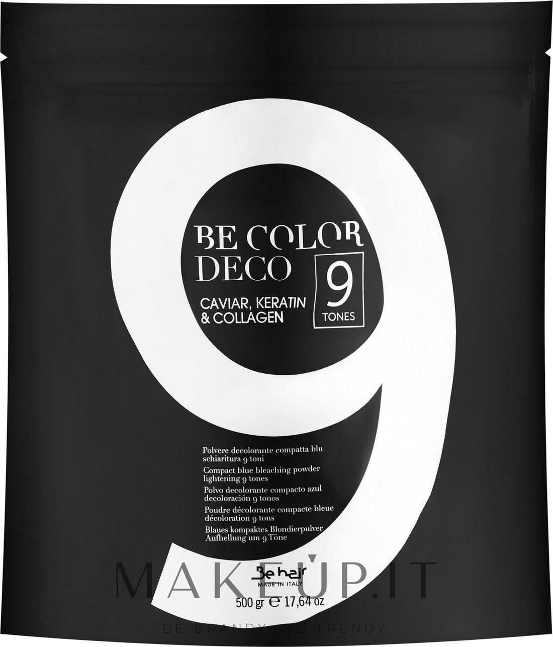 Polvere decolorante con ammoniaca incapsulata Be Hair Be Color Deco 9 Tones 500 g