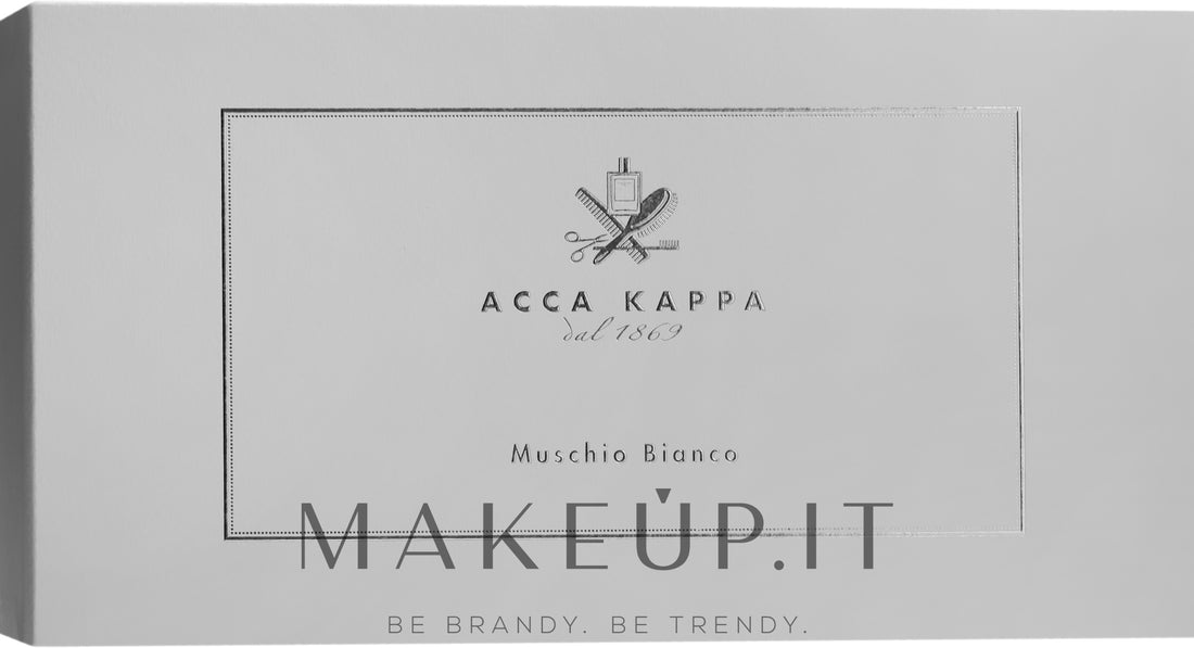 Acca Kappa White Moss Set (edc/50ml + sh/gel/100ml + b/lot/100ml + h/cr/75ml)