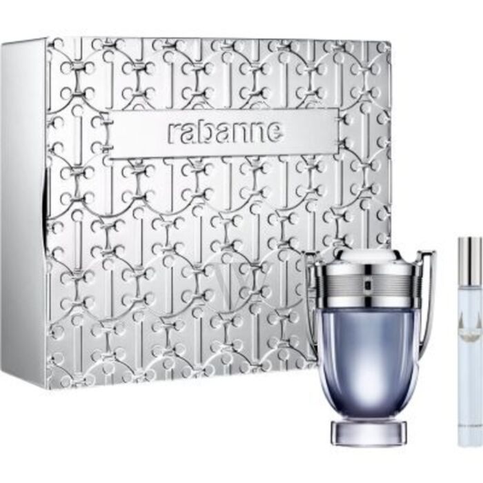 Paco Rabanne Invictus Eau De Toilette Heren 100 ml + Eau De Toilette Heren 10 ml