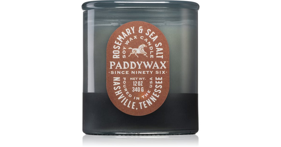 Paddywax Vista Rosmarino &amp; Sale Marino 340 g candela