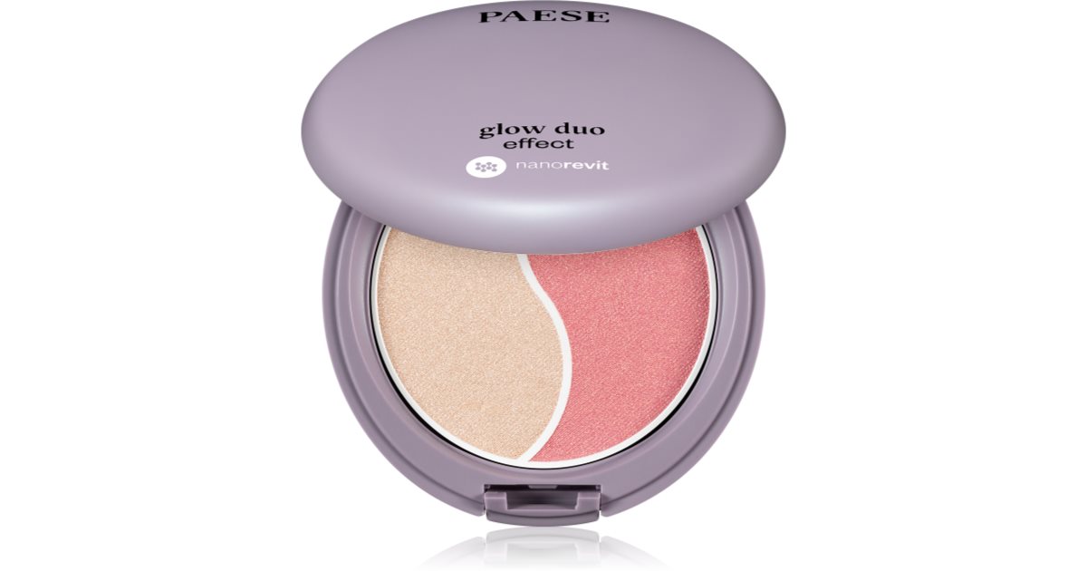 Paese Nanorevit blush og highlighter 4,5 g