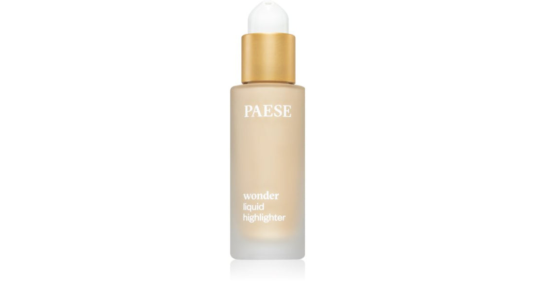 Paese Wonder iluminador líquido para cuerpo y rostro 20 ml