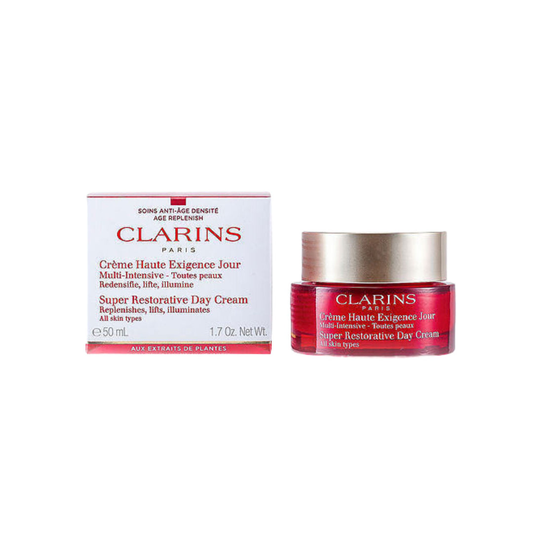 Clarins Cremă de zi super regenerantă (pentru toate tipurile de piele) - Cremă de zi format 50 ml 