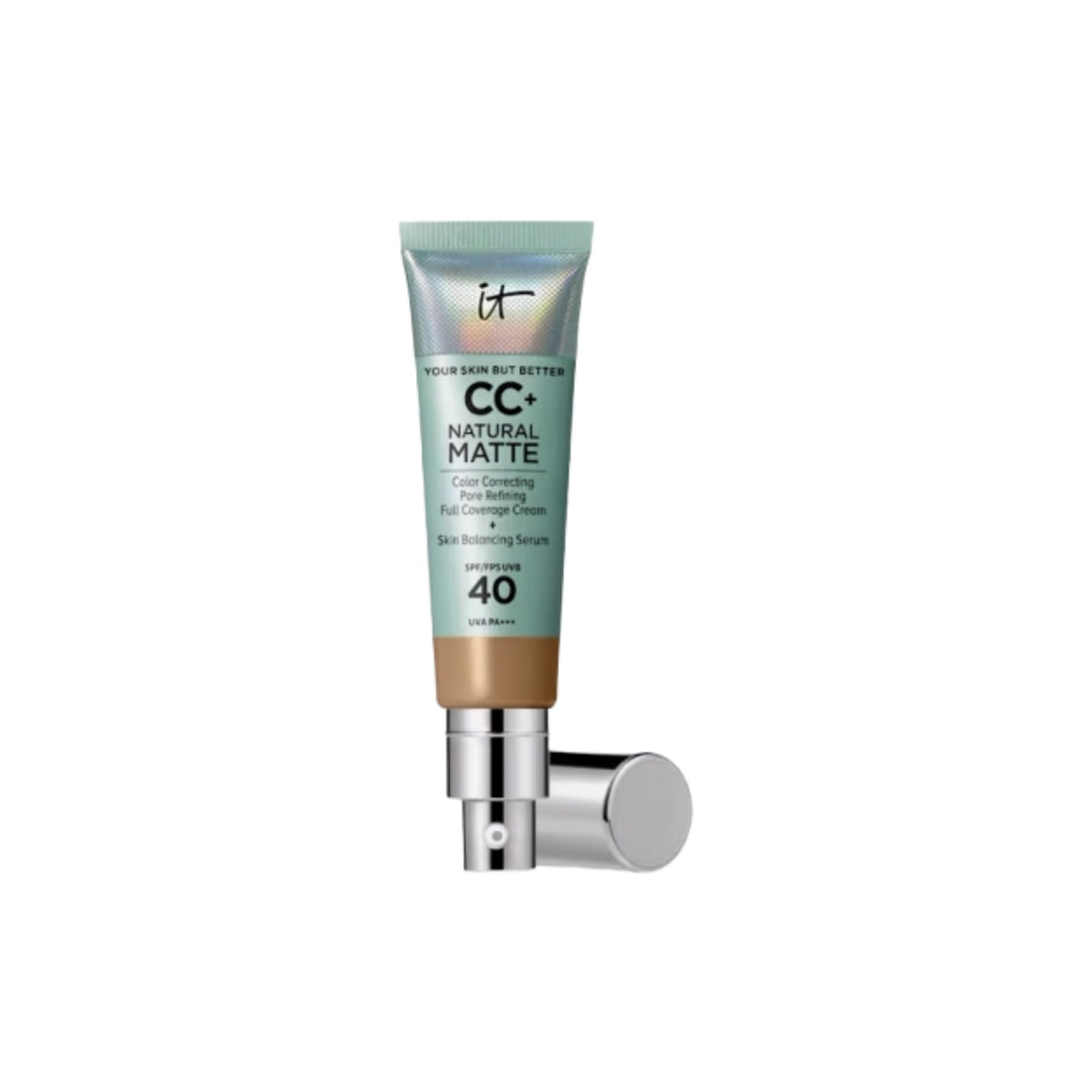 IT Cosmetics Your Skin But Better CC+ Natural Matte CC Creme für ein mattes Finish SPF 40 Tan 32 ml 