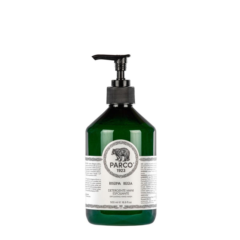 Parco 1923 Riserva Regia exfoliating hand soap 