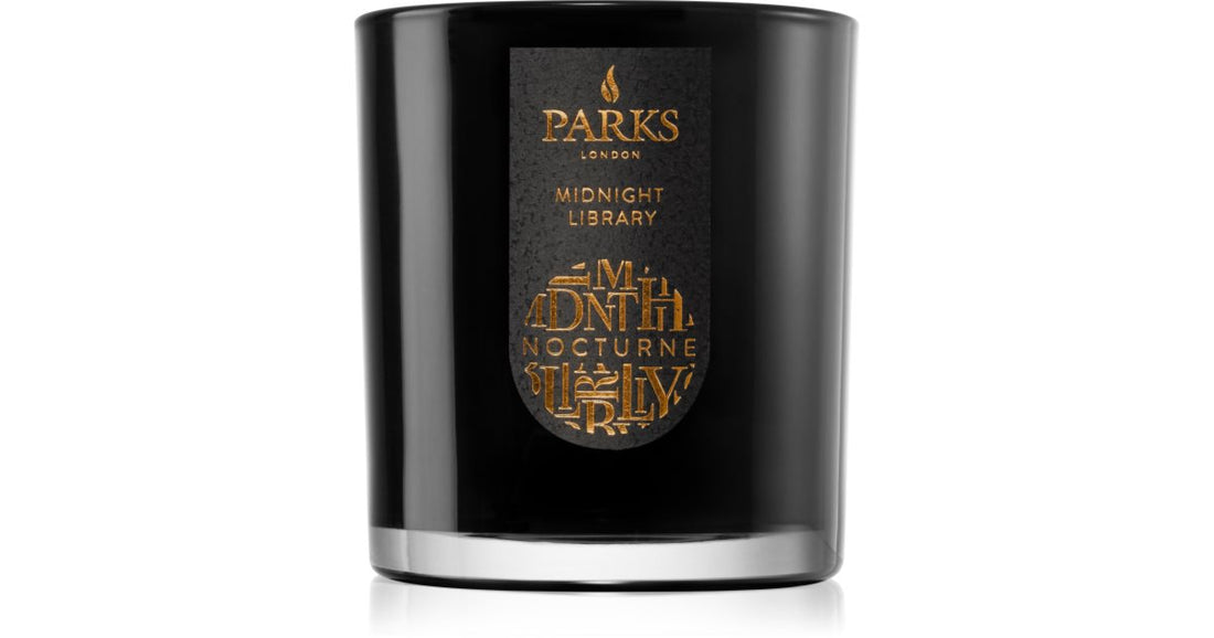 Parks London شمعة معطرة مكتبة منتصف الليل من نوكتورن 220 جم