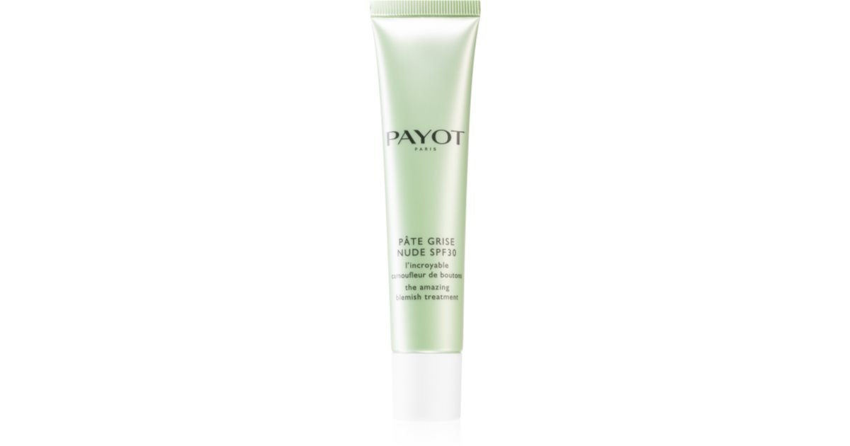 Payot Patè Grise Nude SPF 30 tratamiento coloreado completo contra las imperfecciones SPF 30 40 ml