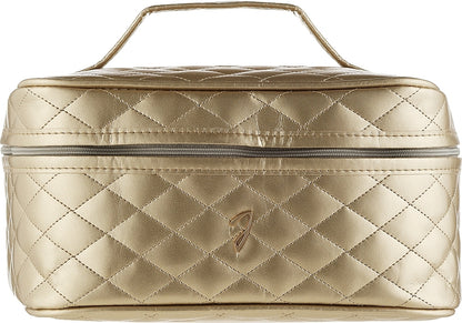 Beauty case, beige, A6152VT Janeke