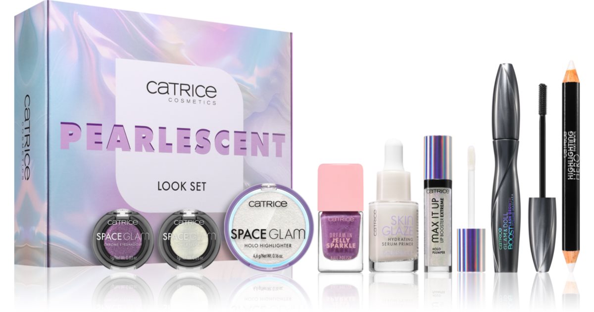 Catrice Pearlescent Look set for makeup 