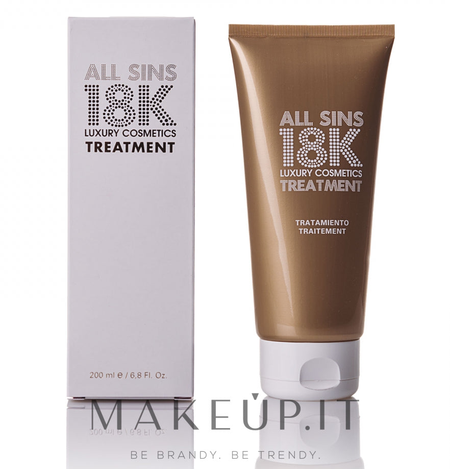 Maschera capelli 3 in 1 All Sins 18K Treatment Hair Mask 200 ml
