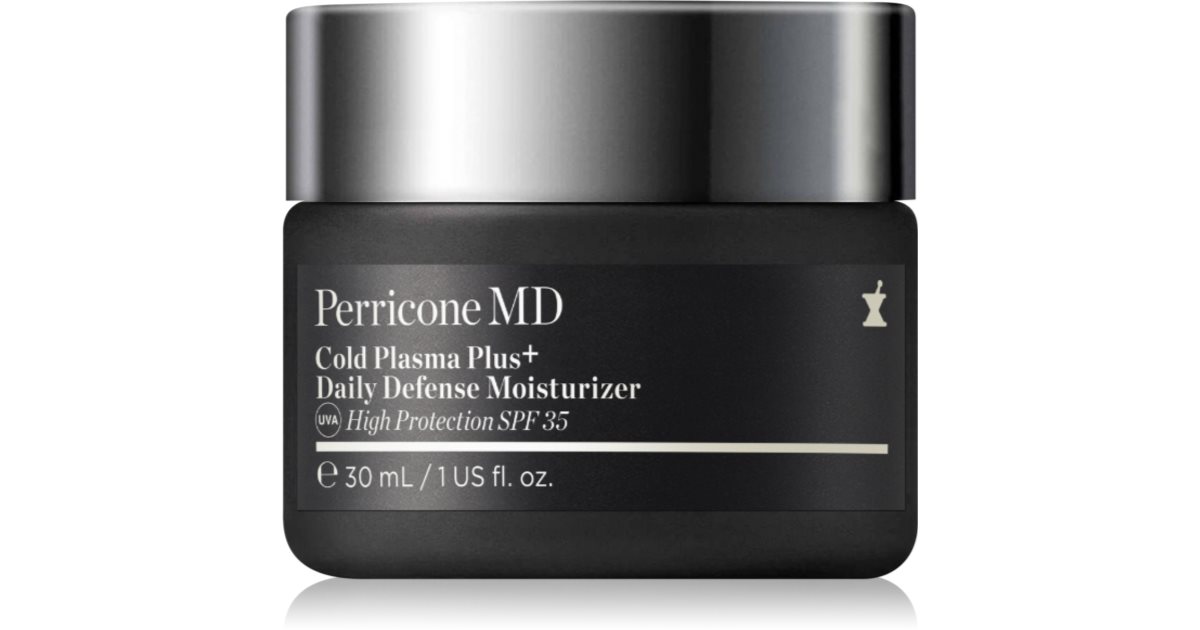 Perricone MD Cold Plasma Plus+ Daily Defense UVA High Protection FPS 35 creme de dia protetor antienvelhecimento FPS 35 30 ml