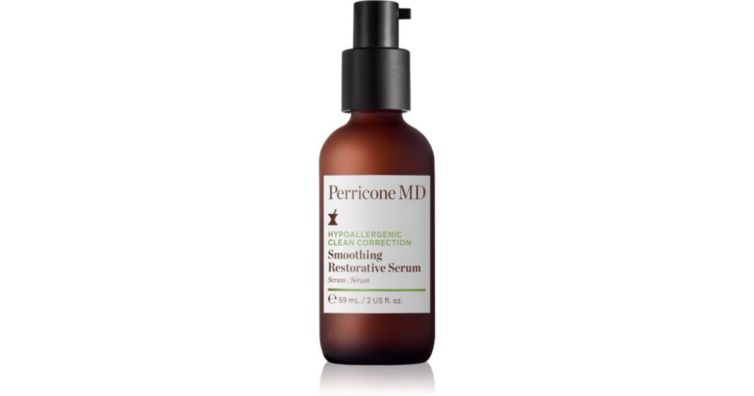 Perricone MD Hypoallergen Clean Korrektur Glättendes und regenerierendes Serum für hydratisierte und strahlende Haut 59 ml