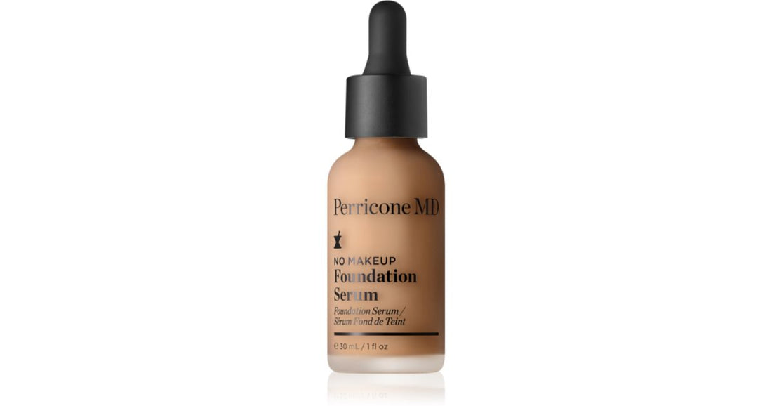 Perricone MD 자연스러운 룩을 선사하는 노 메이크업 라이트 파운데이션 세럼, 포슬린 컬러 30 ml