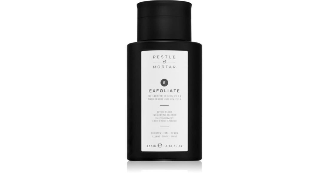 Pestle &amp; Mortar EXFOLIATE exfoliační čistící tonikum 200 ml