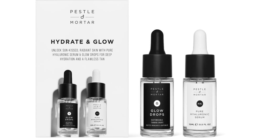 Pestle &amp; Mortar Hydrate and Glow confezione regalo per il viso 30 ml