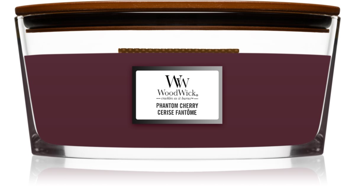 Woodwick Phantom Cherry Loì Candela Profumata 453,6g — Candela