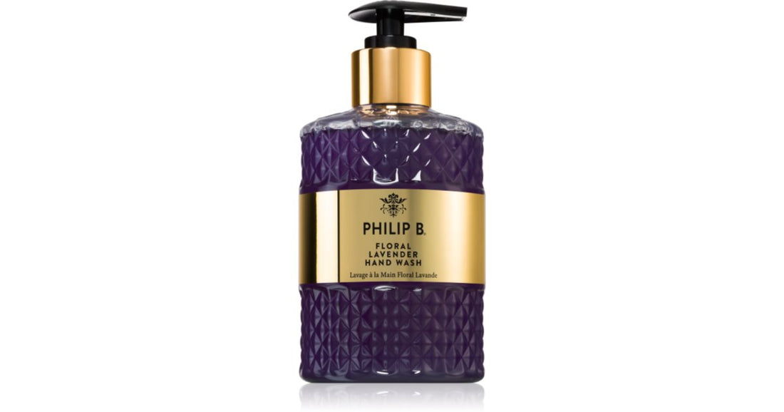 Philip B. Flüssige Handseife mit floralem Lavendel, 350 ml