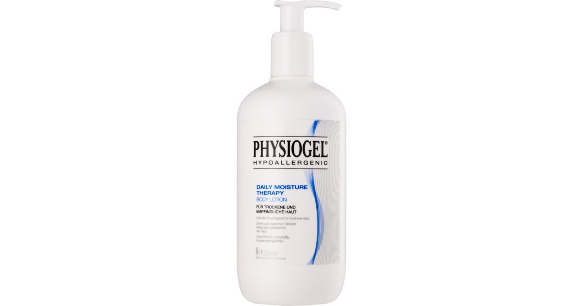 Physiogel Daily MoistureTherapy fuktighetsgivende kroppsbalsam for tørr og sensitiv hud 400 ml