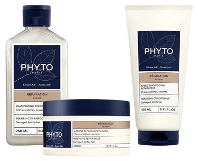 Phyto Routine Riparatrice Capelli Danneggiati Spezzati — Shampoo nutriente