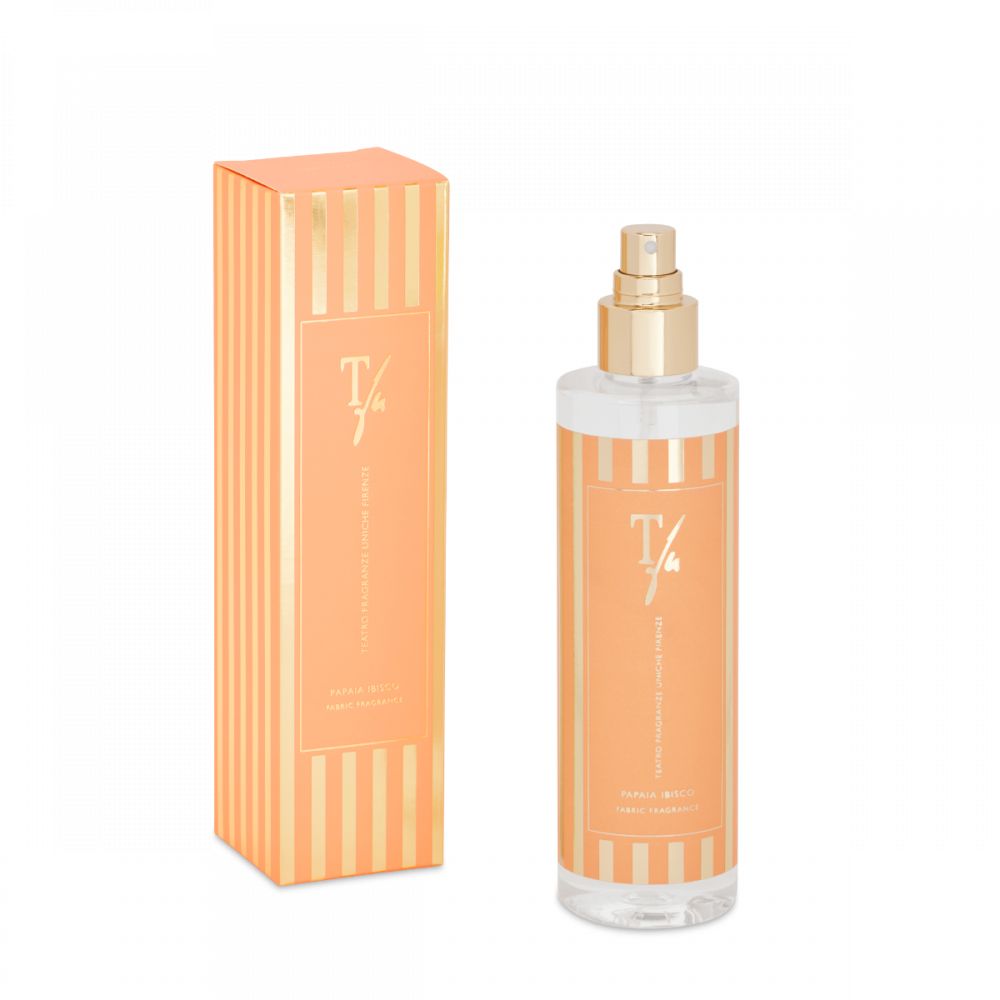 Teatro Fragranze Uniche Papaia Ibisco Spray tessuti 250 ml — Profumazione tessuti
