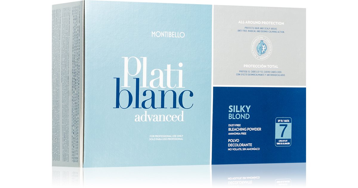 Montibello Plati Blanc Silky Blond 2x500 g — Polvere Decolorante